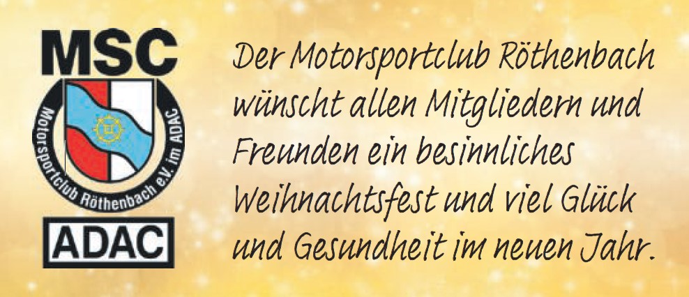 MSC Weihnachtsgruss