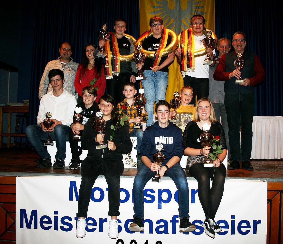 MSC Röthenbach 2018 - Meisterschaftsfeier des 40.Regionalpokals Mittelfranken